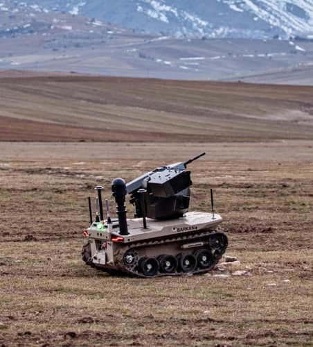 BARKAN Turkish Tracked UGV (F)